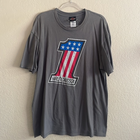 Harley-Davidson #1 T Shirt - Picture 2 of 7